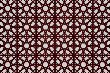 fabric and tile pattern consisting of round motifs, background