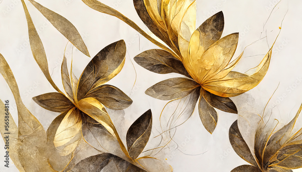 Poster abstract art background vector. generative ai