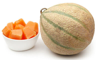 Cantaloupe or rockmelon