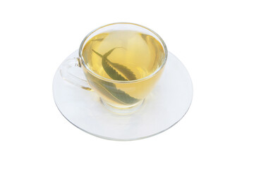 Healthy cannabis juice in a glass Isolated on cutout PNG.. Natural supplement, detox and healthy living. It is a herb that is becoming popular all over the world. 