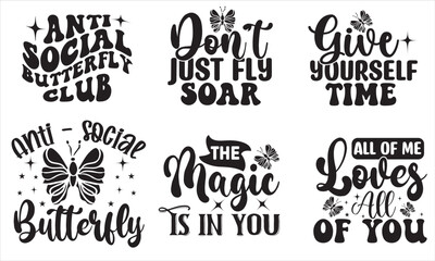 Butterfly SVG Design Template