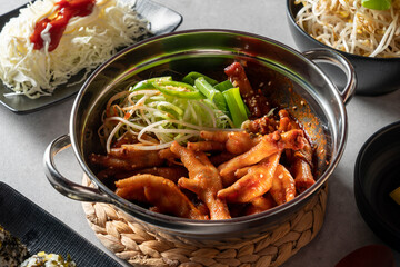 국물닭발