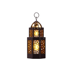 Ramadan kareem 3d element lantern cutout