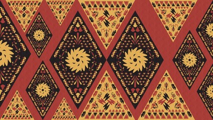 Ornamental Geometrical pattern - decorative illustrations, Vintage, antique, ancient, old, traditional, culture, wallpaper, desktop, cover, background, textile, fabric, damask, batik, tapestry, rug