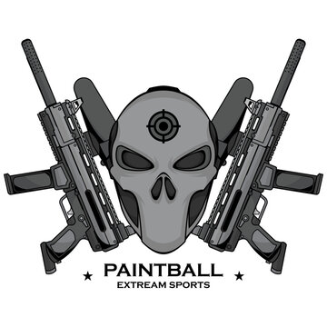 paintball logo design