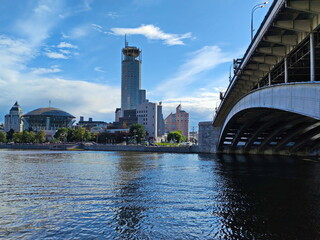 Fototapeta premium Bolshoy Ustinsky Bridge in Moscow