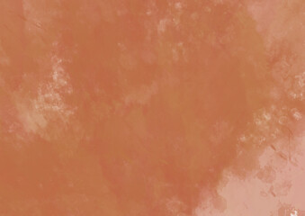 飛沫が見える茶色の水彩風の背景素材