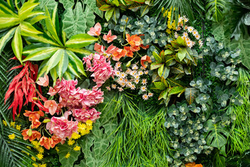 flower background, backdrop wedding decoration, rose pattern, colorful background, bunch of flower