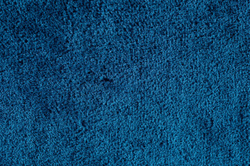 closeup blue carpet background, wallpaper