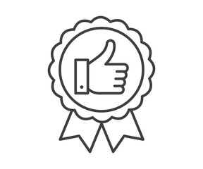 Good icon vector. Business success sign. Best quality symbol of correct, verified, certificate, approval, accepted, confirm, check mark.