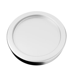 3d coin silver icon illustration render