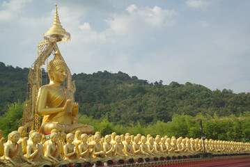 Phuttha Utthayan Makha Bucha Anusorn(Buddhism Memorial Park),It is a Dharma garden that simulates...