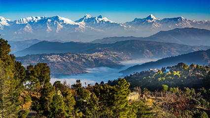 panchachhulli peaks from kumaun uttrakhand