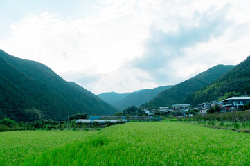日本　高知県　原風景