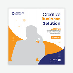 Corporate Business social media post design templates for digital marketing  editable HQ