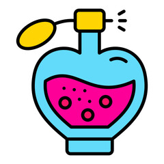 Perfume Filled Line Icon