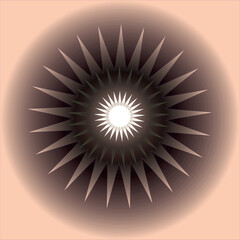 A composition of bright, shining stars. Vector file for designs.