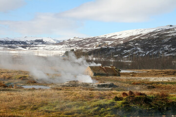 Iceland Laugarvatn Landscape