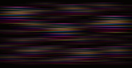 light trails in the dark