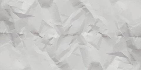 Crumpled white creased paper sheet texture can be use as background. Ragged White Paper, white waxed packing paper texture.	