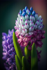 Beautiful Hyacinth flower - generative ai