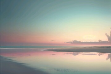 sunrise over the sea