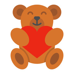 Bear Flat Icon