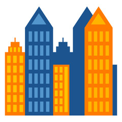 skyscraper city building