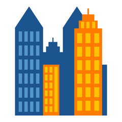 skyscraper city building