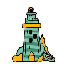 beach lighthouse