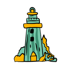 beach lighthouse