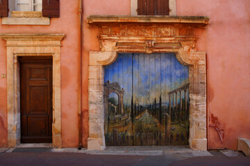 old door in provence