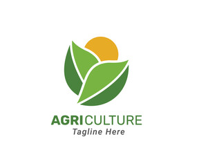 Agriculture logo design company. Modern logo for company