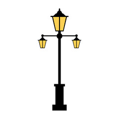 Obraz premium garden light pole