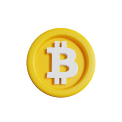 bitcoin 3D Illustration