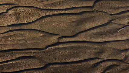 Abstract background of sand dunes. Texture of sand dunes. 3d rendering