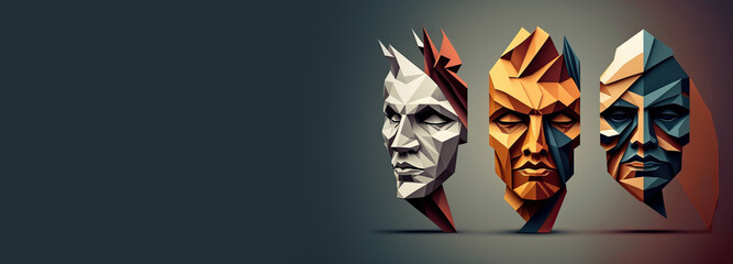 Geometric Human Emotions, Generative AI