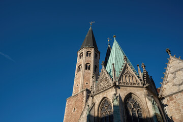 Fototapeta na wymiar St. Martini Church - Braunschweig, Lower Saxony, Germany