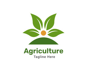 Agriculture logo design company. Modern logo for company