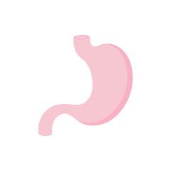 Stomach logo icon illustration vector flat and symbol design