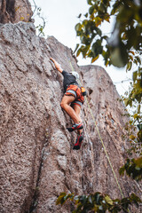 Obraz premium escalando