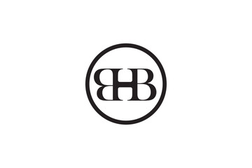 BHB logo design vector