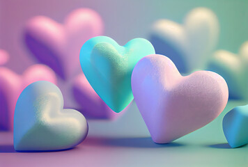 Fototapeta premium Valentine's day heart