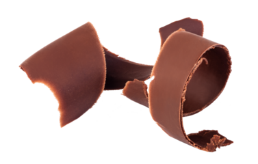 Chocolate shavings