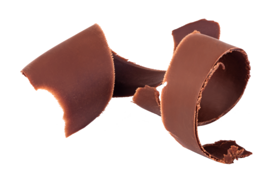 Chocolate shavings