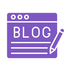 Blogging Icon