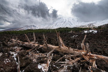 Etna Lava Field