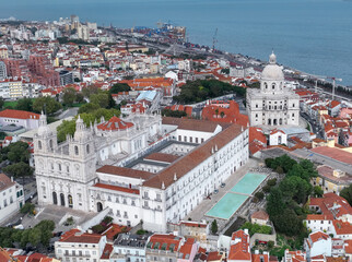Church and Monastery of Sao Vicente de Fora, Monastery of St. Vincent Outside the Walls. 17th...