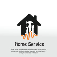 home service repair logo
