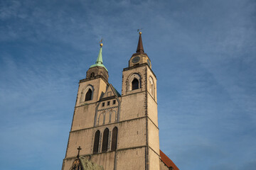 Fototapeta na wymiar Johanniskirche (St John Church) - Magdeburg, Saxony-Anhalt, Germany